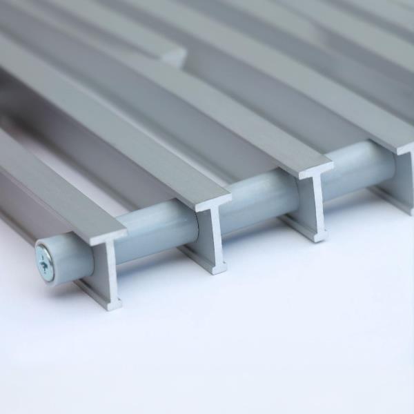 Решётка для конвектора отопления декоративная Savva KV 300x20x4300 тип 2002 12 Анодированный алюмини