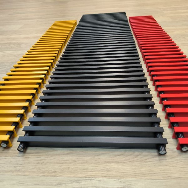 Решётка для конвектора отопления декоративная Savva KV 360x20x2100 тип 2002 18 RAL