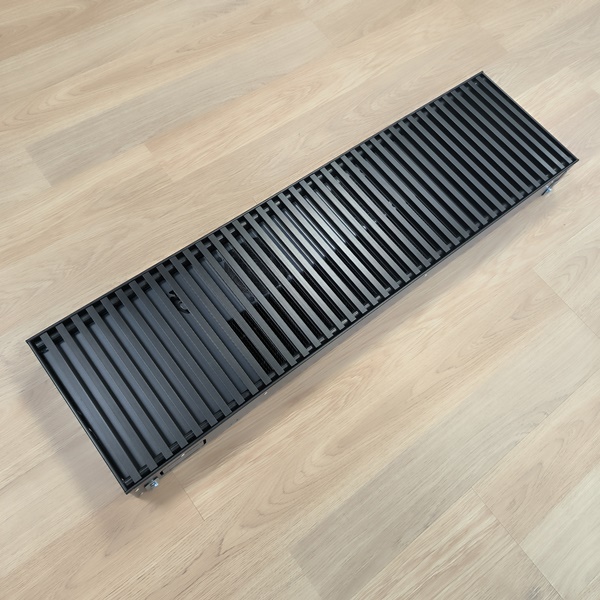 Решётка для конвектора отопления декоративная Savva KV 360x20x2100 тип 2002 18 RAL