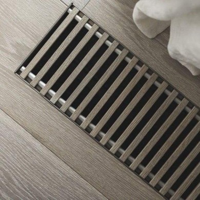 Решётка для конвектора отопления декоративная Savva KV Деревянная