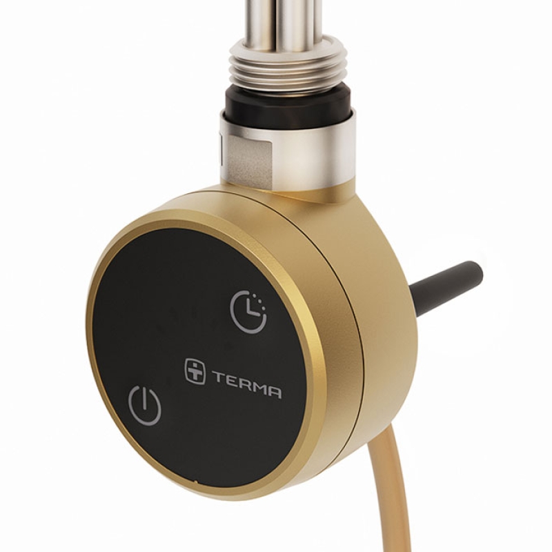 Нагревательный ТЭН Terma MOA WI-FI Brass 1000W