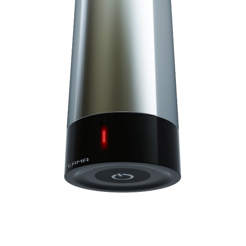 Нагревательный ТЭН Terma ONE с маскировочным элементом, профиль R36 Хром 400W