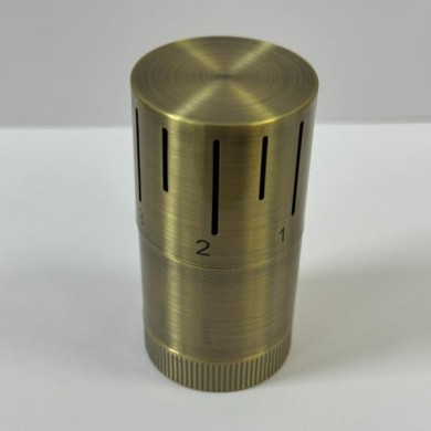 Термостатическая головка Delta PEARL M30x1,5, BRONZE, бронза (444BRONZE)