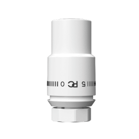 Термостатическая головка РС Cristal М30х1,5, белый (PCHEAD01W)