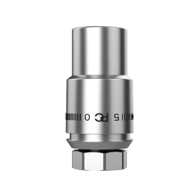 Термостатическая головка РС Cristal М30х1,5, хром (PCHEAD03C)