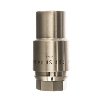 Термостатическая головка SR Rubinetterie "Ретро", цвет никель матовый (N093-0000NS00)