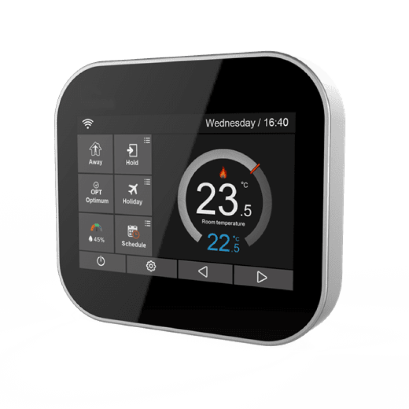 Термостат W-therm MCB.630/OH WI-FI черный (накладной монтаж), Vitron