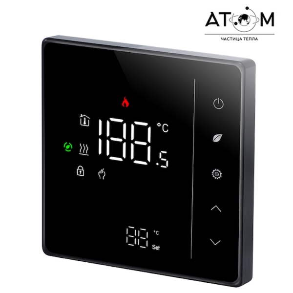 Терморегулятор ATOM Alpha ECO Light чёрный