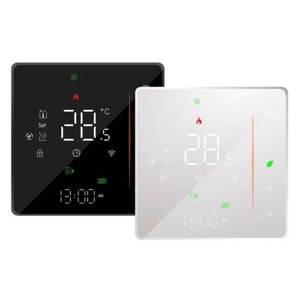 Терморегулятор программируемый ATOM Alpha Wi-Fi чёрный