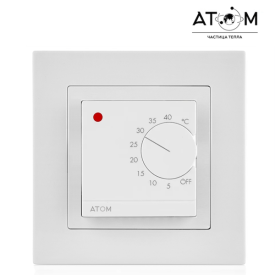 Терморегулятор ATOM Yota белый