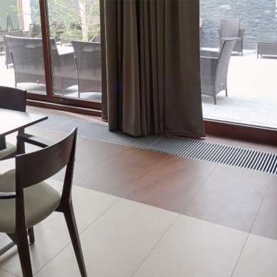 Внутрипольный конвектор Itermic ITTZ.090.4700.400 без вентилятора без решётки