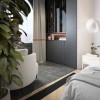 Внутрипольный конвектор Savva KV Vent 24V 260x120x3800 (50х100) c вентилятором без решётки