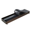 Внутрипольный конвектор Savva KV Dynamic 240x140x3000 (100х100) c вентилятором без решётки