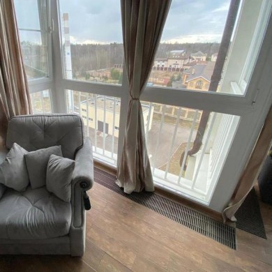 Внутрипольный конвектор Vitron ВКВ 220 с принудительной конвекцией высотой 150 мм