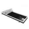 Внутрипольный конвектор Vitron ВК с естественной конвекцией с решёткой ВК-90-360-2950-4ТГ