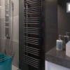 Полотенцесушитель электрический Terma Alex 540-400 чёрный матовый
