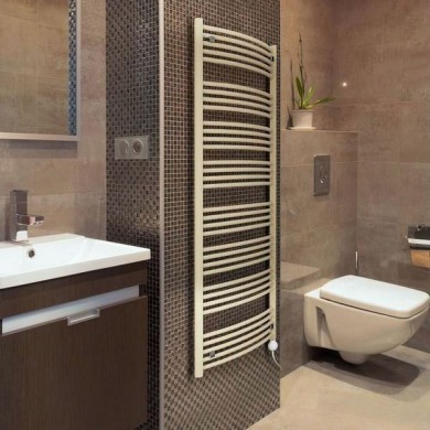 Полотенцесушитель Terma Domi 786-400 электрический белый