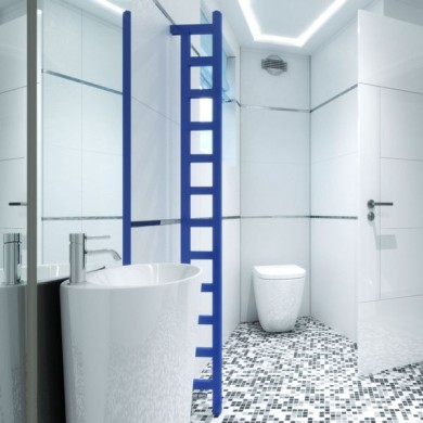 Полотенцесушитель Terma Easy DW 1980-200 чёрный матовый водяной