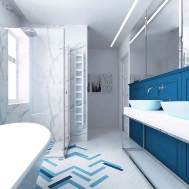 Полотенцесушитель Terma Easy 640-200 электрический белый