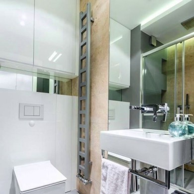 Полотенцесушитель электрический Terma Easy 1600-200 хромированный