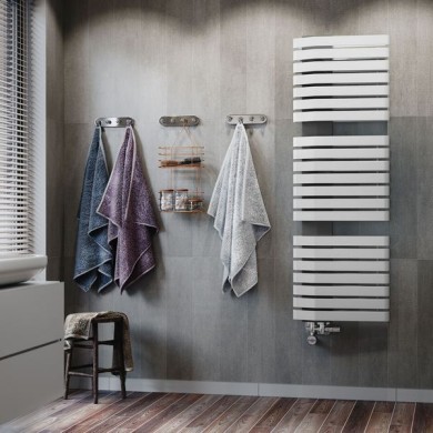 Полотенцесушитель Terma IRON S 1705-600 электрический белый