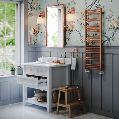 Полотенцесушитель водяной Terma Jade-M 1149-600 в цвете палитры RAL