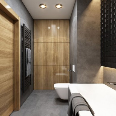 Полотенцесушитель электрический Terma Marlin 1680-630 чёрный матовый