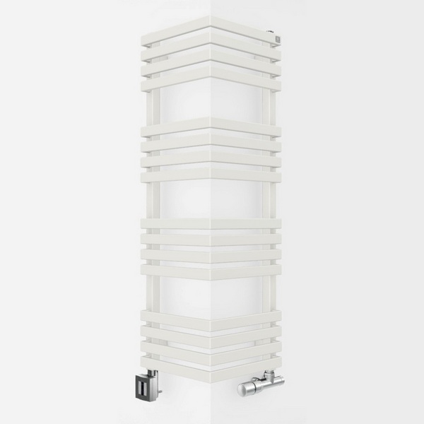 Полотенцесушитель Terma Outcorner 1275-300 белый водяной