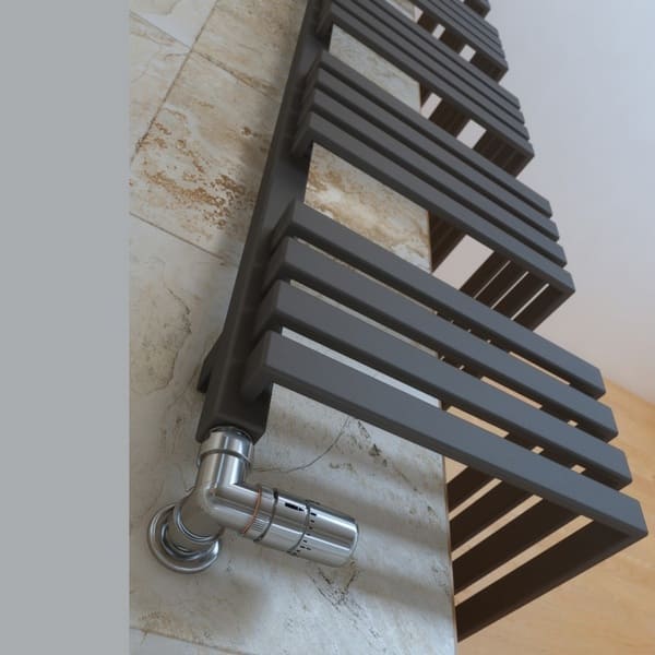 Полотенцесушитель электрический Terma Outcorner 1275-300 в цвете палитры RAL