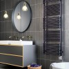 Полотенцесушитель Terma Pola 1580-500 чёрный матовый водяной