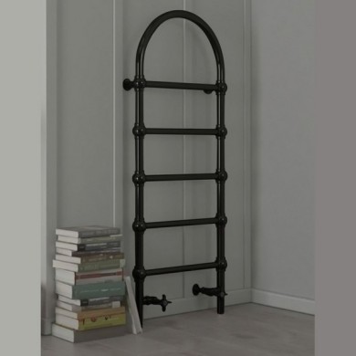 Полотенцесушитель Terma RETRO S 875-504 чёрный матовый водяной