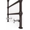 Полотенцесушитель Terma RETRO S 875-504 чёрный матовый водяной
