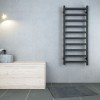 Полотенцесушитель Terma Simple 720-500 чёрный матовый водяной