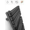 Полотенцесушитель Terma Warp S 785-600 чёрный матовый водяной