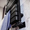 Полотенцесушитель Terma Warp S 785-600 чёрный матовый водяной