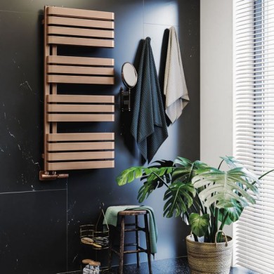 Полотенцесушитель водяной Terma Warp S 1110-600 в цвете палитры RAL