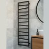Полотенцесушитель электрический Terma ZigZag 835-500 чёрный матовый