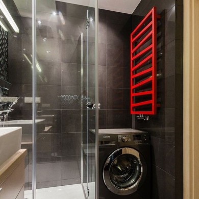 Полотенцесушитель электрический Terma ZigZag 1310-500 в цвете палитры RAL