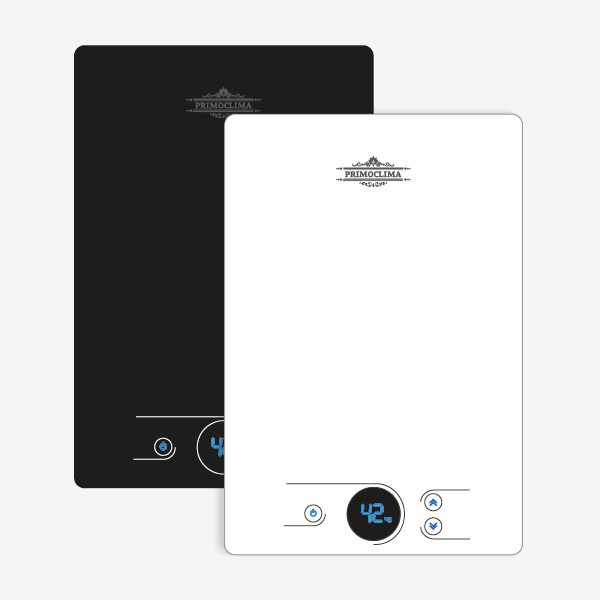 Электрический проточный водонагреватель PRIMOCLIMA AMOR 8.8 кВт, чёрный