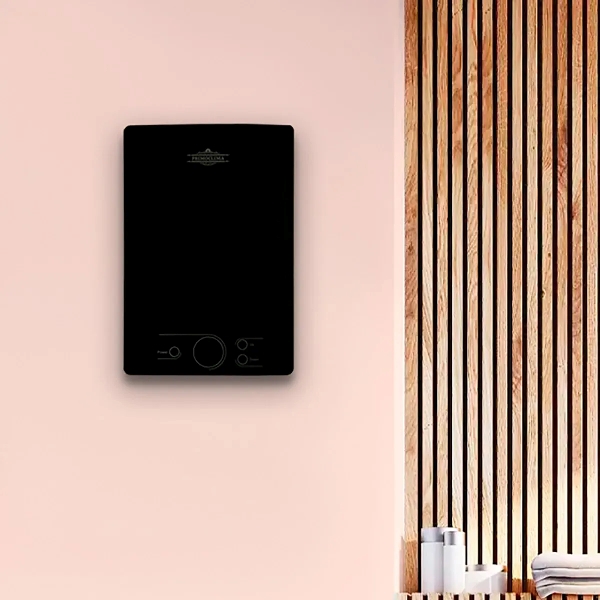 Электрический проточный водонагреватель PRIMOCLIMA AMOR 8.8 кВт, чёрный