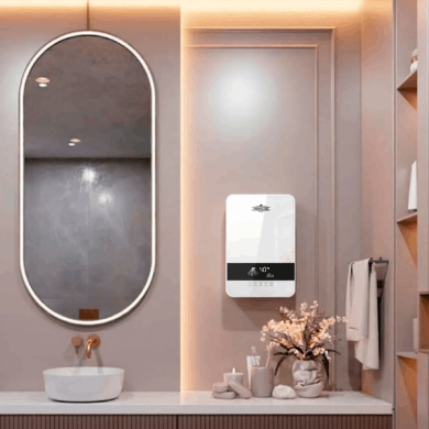 Электрический проточный водонагреватель PRIMOCLIMA AQUA 10 кВт, 380 В, белый