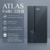 Электрический проточный водонагреватель PRIMOCLIMA ATLAS 9 кВт, Wi-Fi, сине-серый