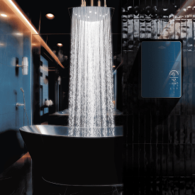 Электрический проточный водонагреватель PRIMOCLIMA IMPERIUM 8.8 кВт, берлинская лазурь