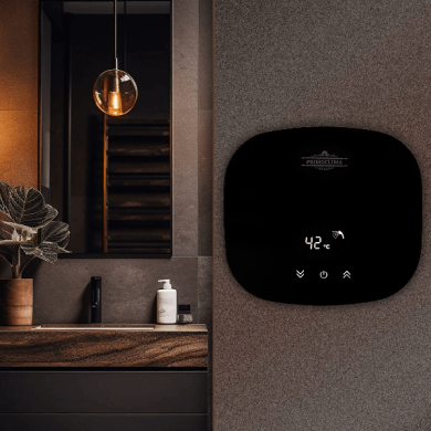 Электрический проточный водонагреватель PRIMOCLIMA THERMA 5.5 кВт, чёрный