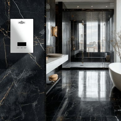 Электрический проточный водонагреватель PRIMOCLIMA VITA 8.5 кВт, белый