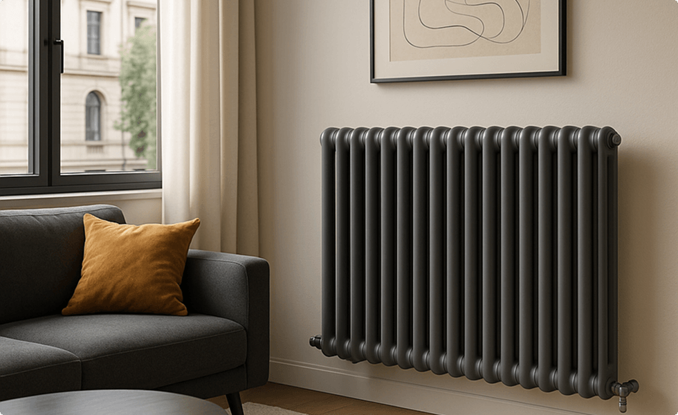 Преимущества и недостатки трубчатых радиаторов