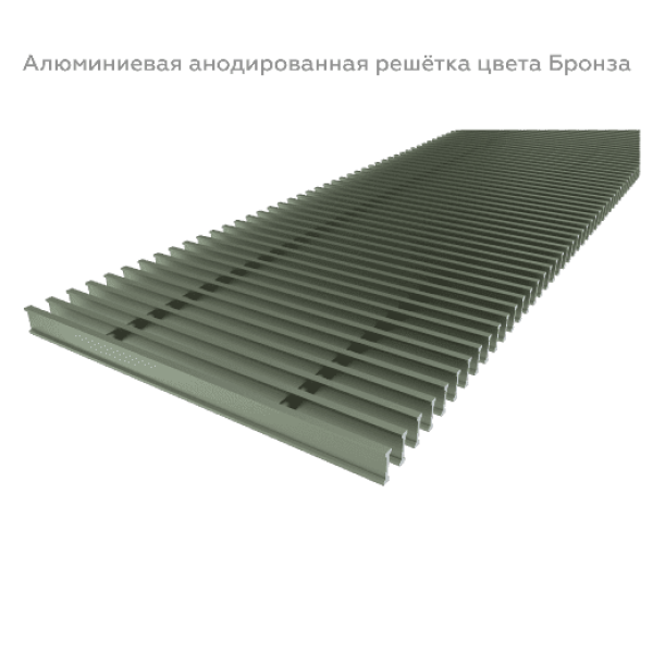 Конвектор внутрипольный электрический Vitron без вентилятора с решёткой ВКЭ.90.300.1650.2ТЭН