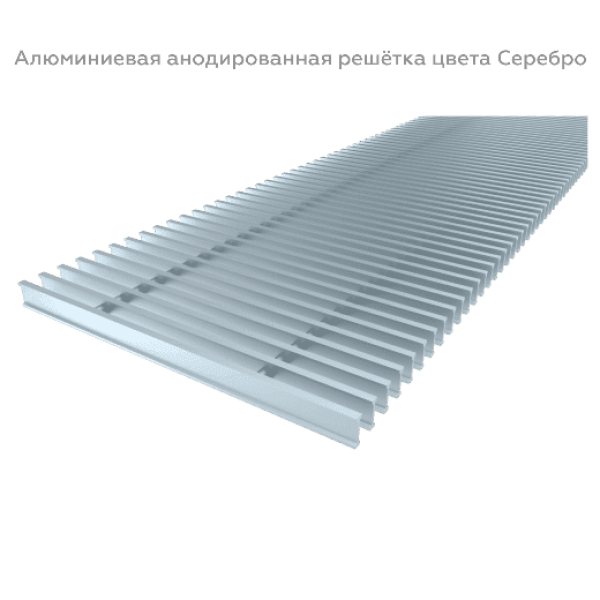 Конвектор внутрипольный электрический Vitron без вентилятора с решёткой ВКЭ.90.300.1650.2ТЭН