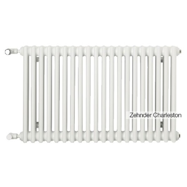 Трубчатый радиатор Zehnder Charleston 2056/53, боковое №1270, 3/4, L=2464 мм