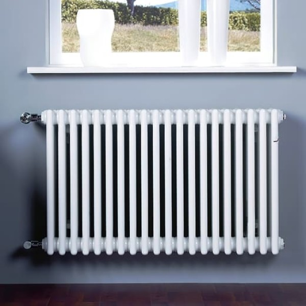 Трубчатый радиатор Zehnder Charleston Completto 3057/64, нижнее с вентилем №V001/V002, L=2970 мм